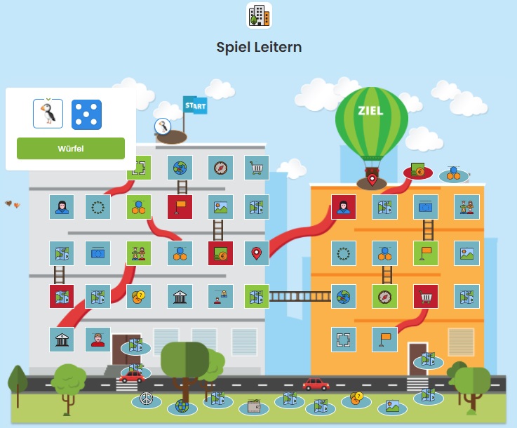 Spiel "Leitern" Spiel "Leitern"