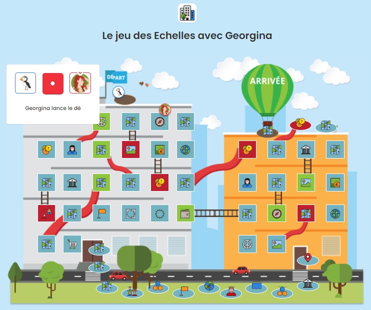 Jeu Echelles avec Georgina Jeu Echelles avec Georgina