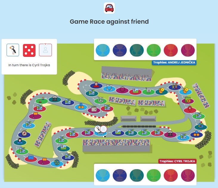 Spiel Ralley gegen Freund/in Spiel Ralley gegen Freund/in